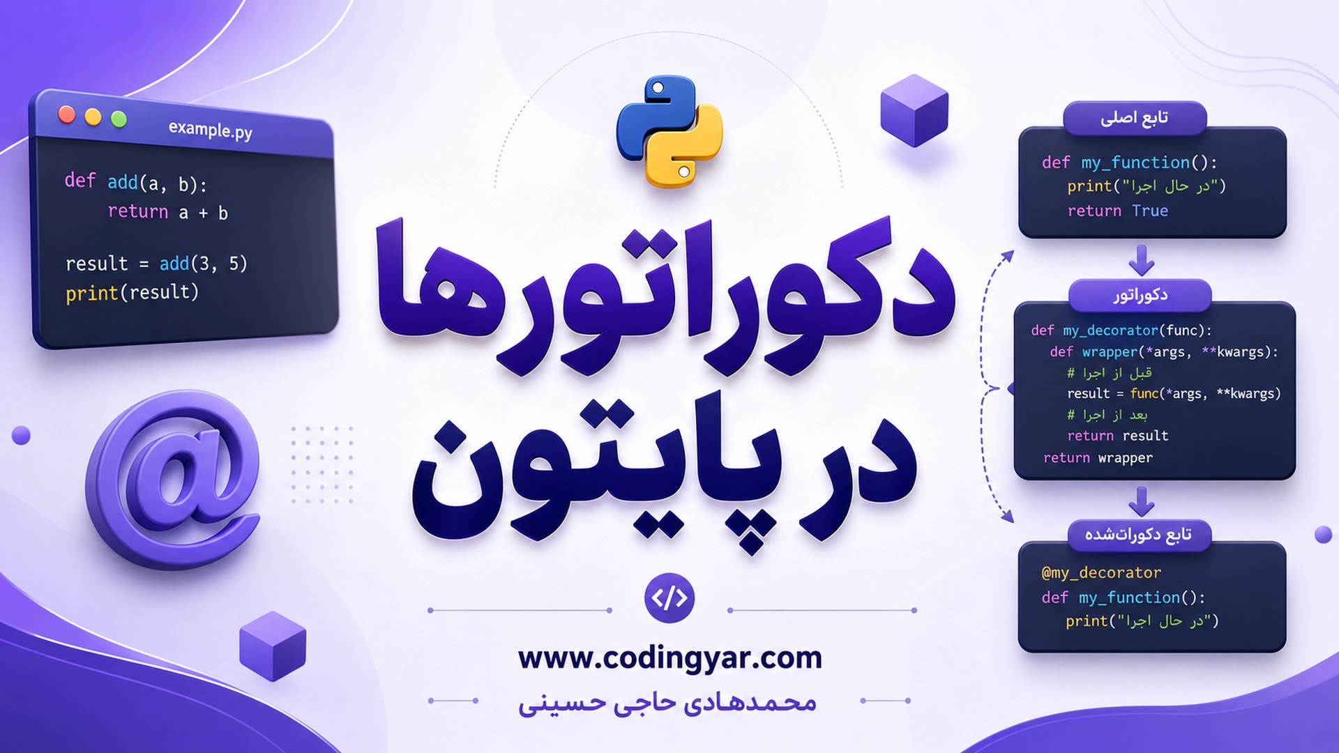 دکوراتورها در پایتون